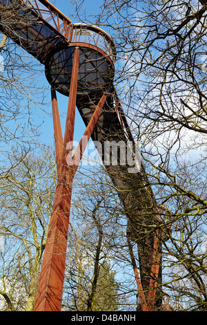 Passerella Tree Top Kew Gardens Foto Stock