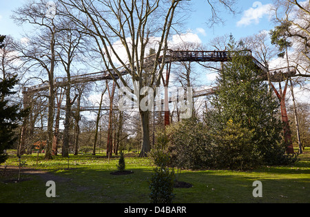 Passerella Tree Top Kew Gardens Foto Stock