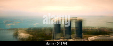 Singapore, Marina Bay Sands Foto Stock