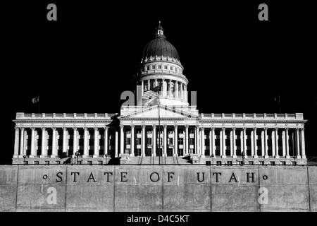 Utah capitale dello stato della fase anteriore visualizza Foto Stock