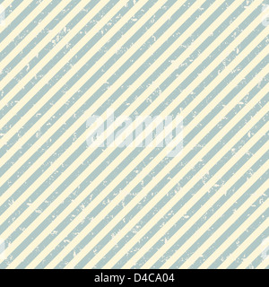 Grunge diagonale pattern a strisce in stile retrò Foto Stock