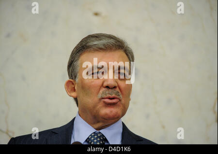 Stoccolma, Svezia. Xii Marzo 2013. Visita di Stato del Presidente dr. Abdullah Gül di Turchia - Credit: Rolf Adlercreutz / Alamy Live News Foto Stock