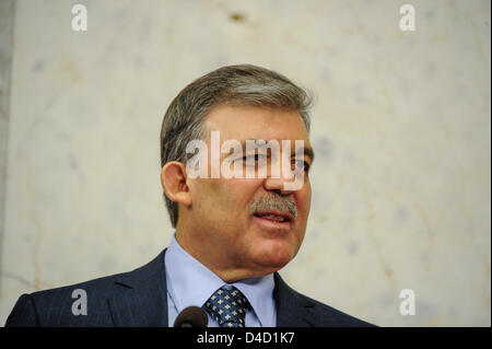 Stoccolma, Svezia. Xii Marzo 2013. Visita di Stato del Presidente dr. Abdullah Gül di Turchia - Credit: Rolf Adlercreutz / Alamy Live News Foto Stock