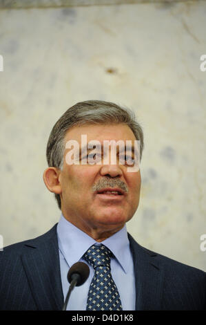 Stoccolma, Svezia. Xii Marzo 2013. Visita di Stato del Presidente dr. Abdullah Gül di Turchia - Credit: Rolf Adlercreutz / Alamy Live News Foto Stock