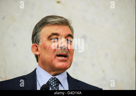 Stoccolma, Svezia. Xii Marzo 2013. Visita di Stato del Presidente dr. Abdullah Gül di Turchia - Credit: Rolf Adlercreutz / Alamy Live News Foto Stock