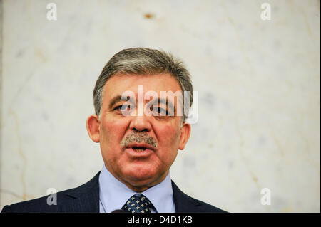 Stoccolma, Svezia. Xii Marzo 2013. Visita di Stato del Presidente dr. Abdullah Gül di Turchia - Credit: Rolf Adlercreutz / Alamy Live News Foto Stock