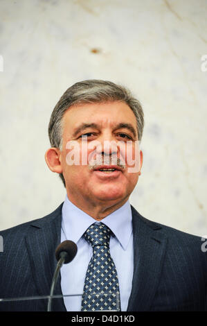 Stoccolma, Svezia. Xii Marzo 2013. Visita di Stato del Presidente dr. Abdullah Gül di Turchia - Credit: Rolf Adlercreutz / Alamy Live News Foto Stock