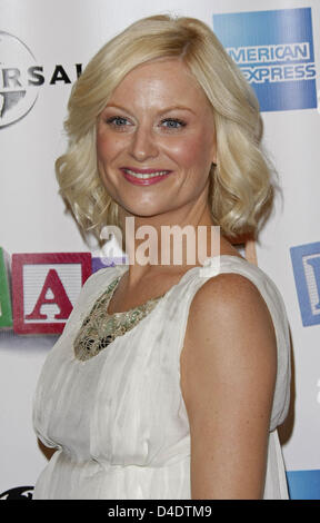 L'attrice americana Amy Poehler arriva al mondo premiere del film 'Baby Mama' durante il Tribeca Film Festival al Teatro Ziegfeld a New York City, Stati Uniti d'America, 23 aprile 2008. Foto: Hubert Boesl Foto Stock