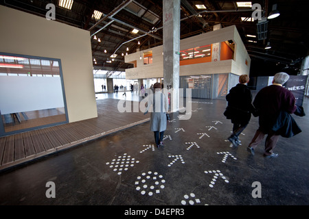 Marsiglia : quai de la Joliette Foto Stock