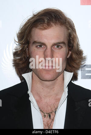 JAMES CARTWRIGHT vinile lo screening di gala Leicester Square Londra Inghilterra Regno Unito 12 marzo 2013 Foto Stock