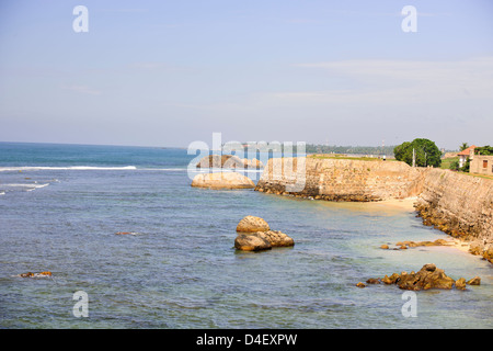 Lighthouse Beach,Porto,l'ingresso,il 26 dicembre 2004 la città fu devastato dalla massiccia Boxing Day Tsunami, Galle, Sri Lanka, Foto Stock