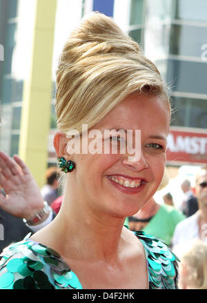 La principessa Mabel di Orange-Nassau assiste una cena a beneficiare del fondo di AIDS in Amsterdam, Paesi Bassi, 07 giugno 2008. Foto: Albert Philip van der Werf (Attenzione: PAESI BASSI fuori!) Foto Stock