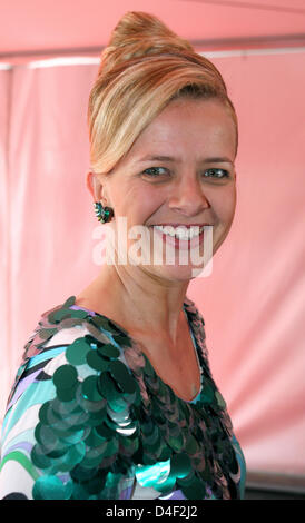 La principessa Mabel di Orange-Nassau assiste una cena a beneficiare del fondo di AIDS in Amsterdam, Paesi Bassi, 07 giugno 2008. Foto: Patrick van Katwijk Foto Stock