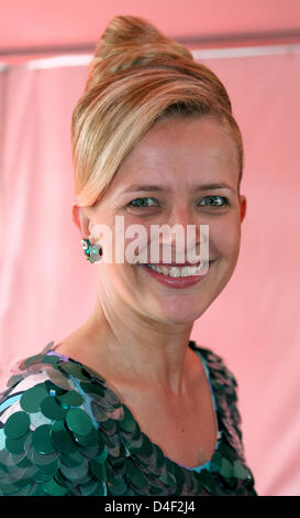 La principessa Mabel di Orange-Nassau assiste una cena a beneficiare del fondo di AIDS in Amsterdam, Paesi Bassi, 07 giugno 2008. Foto: Patrick van Katwijk Foto Stock