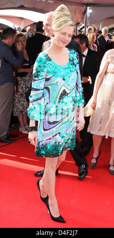 La principessa Mabel di Orange-Nassau assiste una cena a beneficiare del fondo di AIDS in Amsterdam, Paesi Bassi, 07 giugno 2008. Foto: Patrick van Katwijk Foto Stock