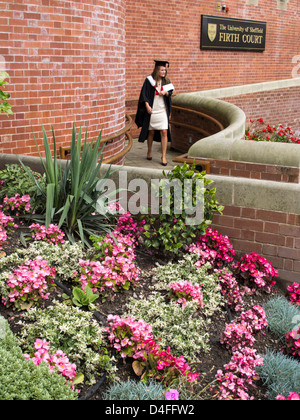 Student Open Day all'Università di Sheffield campus South Yorkshire Inghilterra Foto Stock