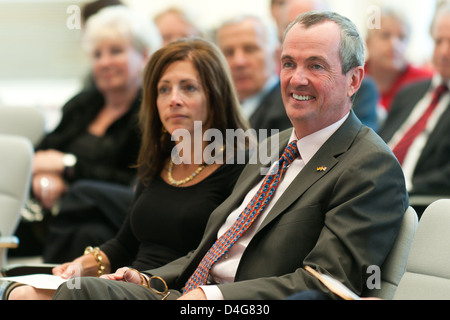 Berlino, Germania, Stati Uniti Ambasciatore Filippo D. Murphy e sua moglie Tammy Foto Stock