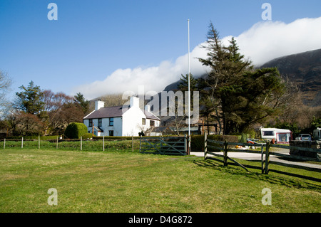 Parsal campeggio vicino clynogfawr Lleyn Peninsula gwynedd Galles del nord Foto Stock