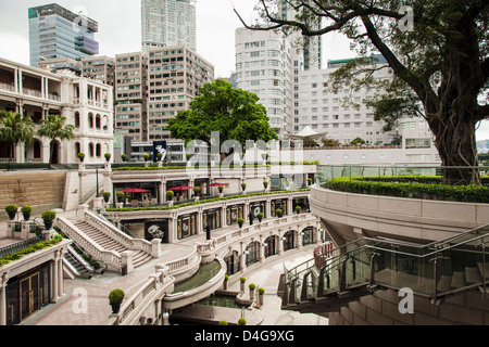 Ex Marine Questura composto & 1881 patrimonio Shopping Plaza Foto Stock