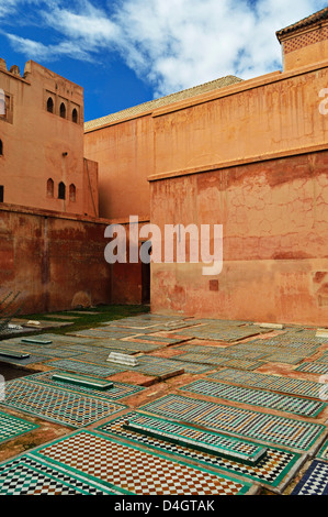 Tombe Saadiane, Medina, Marrakech, Marocco, Africa del Nord Foto Stock