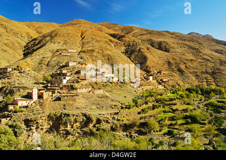 Tizi n'Tichka Pass, Alto Atlante, Marocco, Africa del Nord Foto Stock