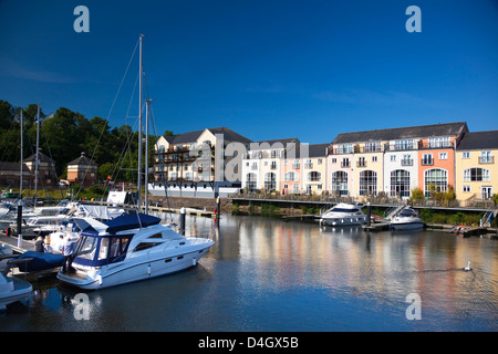 Penarth Harbour, Cardiff Wales, Regno Unito Foto Stock