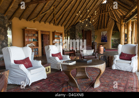 Ol Donyo Wuas Lodge, Chyulu Hills, Kenya, Africa orientale Foto Stock