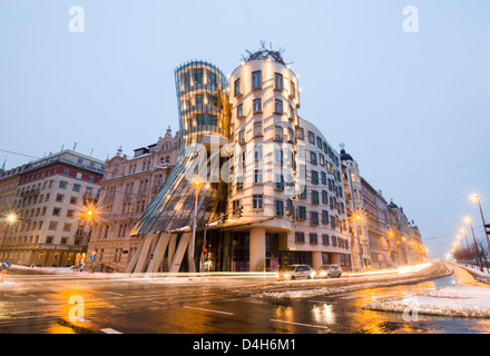 La Casa danzante, Praga, Repubblica Ceca Foto Stock