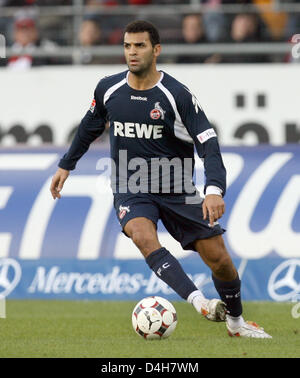 Colonia libanese della Roda ANTAR visto in azione durante la Bundesliga partita di calcio VfB Stuttgart vs Colonia a 'Mercedes-Benz-Arena" a Stoccarda, Germania, 01 novembre 2008. Stoccarda persa da 1-3. Foto: Bernd Weissbrod Foto Stock