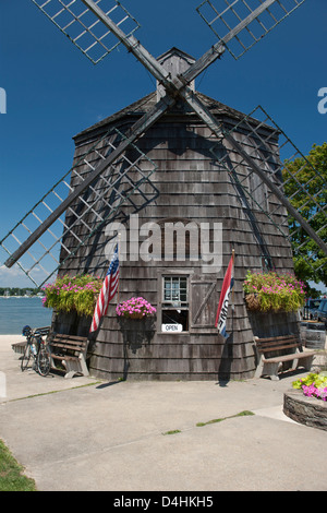 BEEBE WINDMILL sag harbor SUFFOLK COUNTY LONG ISLAND NELLO STATO DI NEW YORK STATI UNITI D'AMERICA Foto Stock