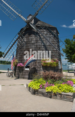 BEEBE WINDMILL sag harbor SUFFOLK COUNTY LONG ISLAND NELLO STATO DI NEW YORK STATI UNITI D'AMERICA Foto Stock