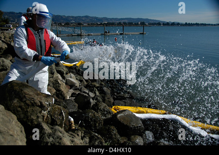 Oil-Lifting prove chimiche (release) Foto Stock