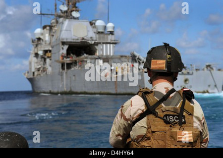 Sicurezza marittima e Security Team 91104 Foto Stock