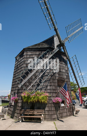 BEEBE WINDMILL sag harbor SUFFOLK COUNTY LONG ISLAND NELLO STATO DI NEW YORK STATI UNITI D'AMERICA Foto Stock