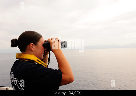 Taglierina Hamilton aiuta Haiti Foto Stock