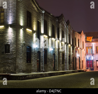 Vista notturna di paesaggio fotografico di Qianmen,città proibita di Pechino Foto Stock