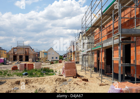 Berlino, Germania, area di sviluppo Carlsgarten condominio Foto Stock