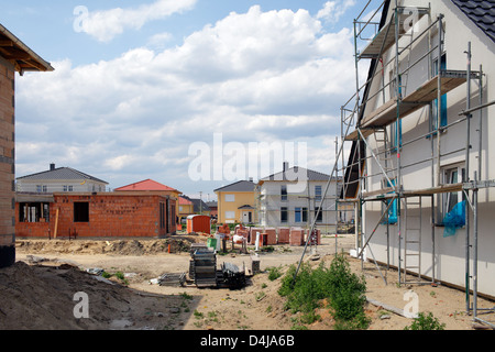 Berlino, Germania, area di sviluppo Carlsgarten condominio Foto Stock