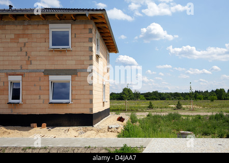 Berlino, Germania, area di sviluppo Carlsgarten condominio Foto Stock