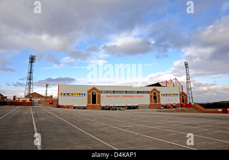 Barnsley Football Club a loro Oakwell Massa nel Yorkshire Regno Unito Foto Stock