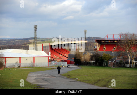 Barnsley Football Club a loro Oakwell Massa nel Yorkshire Regno Unito Foto Stock