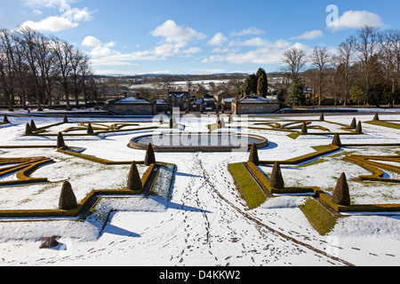 Il Bowes Museo Giardini d'inverno Barnard Castle Teesdale County Durham Regno Unito Foto Stock