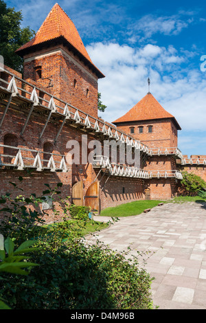 Frombork, la collina della Cattedrale, di Warmia, Polonia Foto Stock