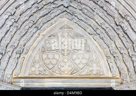 Cattedrale di Frombork, portale di Warmia, Polonia Foto Stock