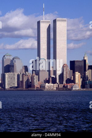 World Trade Center di New York, Stati Uniti d'America Foto Stock