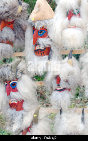 Maschera di Souvenir Vlad Drakula, Transilvania, Brasov, Romania Foto Stock