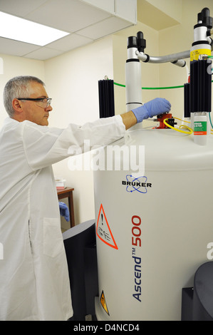 Il National Center for Toxicological Research (NCTR) della FDA conduce ricerche essenziali sulla tossicologia biochimica. La divisione studia gli effetti di sostanze chimiche, droghe e sostanze biologiche sulla salute. Foto Stock