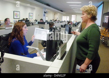 Unità di FDA mobilita per situazioni di emergenza - Emergency Operations Center (EOC) Foto Stock