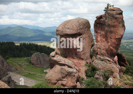 rocce rosse Foto Stock