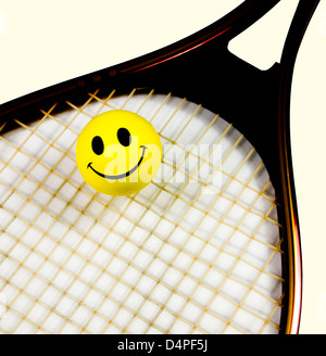 Gioco di Tennis composizione Foto Stock